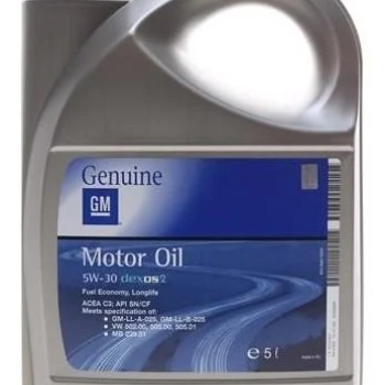 Олива моторна GM Dexos 2 Longlife 5W-30 5л