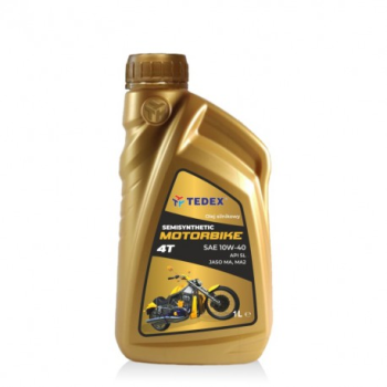 TEDEX 4Т MOTORBIKE API: SL, SAE 10W40(олива мотор. напівсинт.)1L