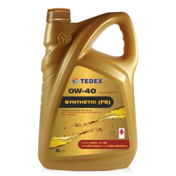 TEDEX SYNTHETIC (FS) MOTOR OIL  0W40 (олива мотор.синт.) - 4L