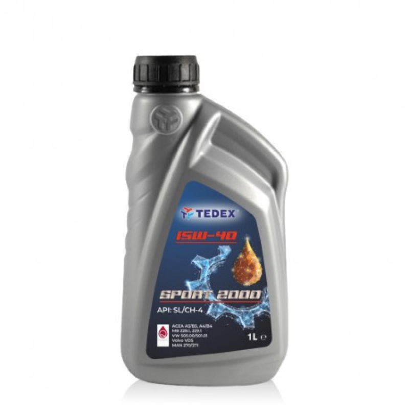 Олива моторна TEDEX SPORT 2000 SL/CH-4 15W40 (олива мотор.мінер)- 1L
