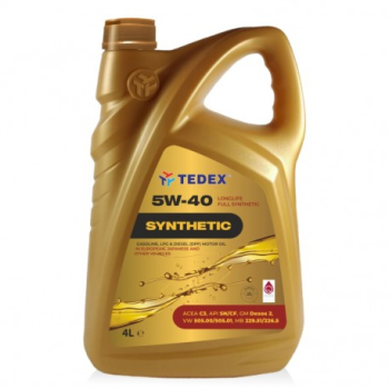 Олива мотор.синт TEDEX SYNTHETIC SN/SM/CF/EC 5W40 - 4L