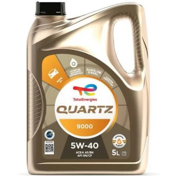 Олива моторна TOTAL 5W-40 QUARTZ 9000 5L