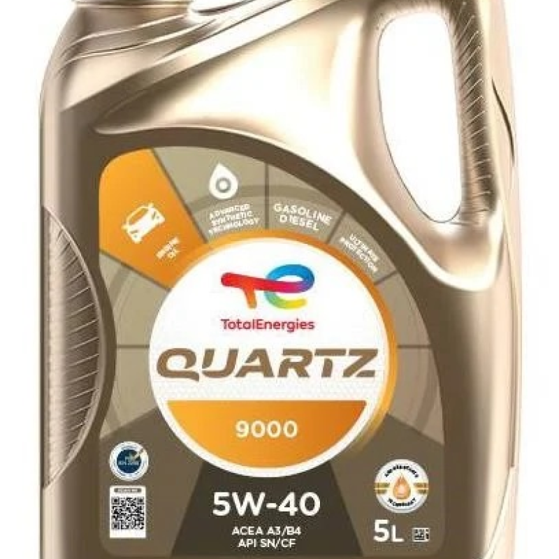Олива моторна TOTAL ENERGY 5W-40 QUARTZ 9000 5L