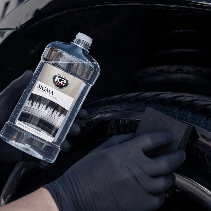 Гель для полірування та догляду за шинами/ K2 GOLD SIGMA 500ML
