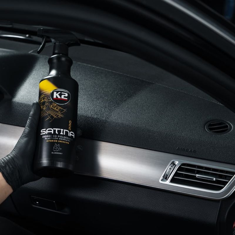 Засіб для догляду за панеллю приладів та пласт. дет."чорниця" /K2 SATINA PRO BLUEBERRY 1L D5001