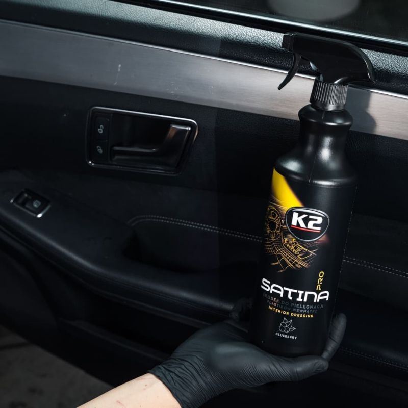 Засіб для догляду за панеллю приладів та пласт. дет."чорниця" /K2 SATINA PRO BLUEBERRY 1L D5001