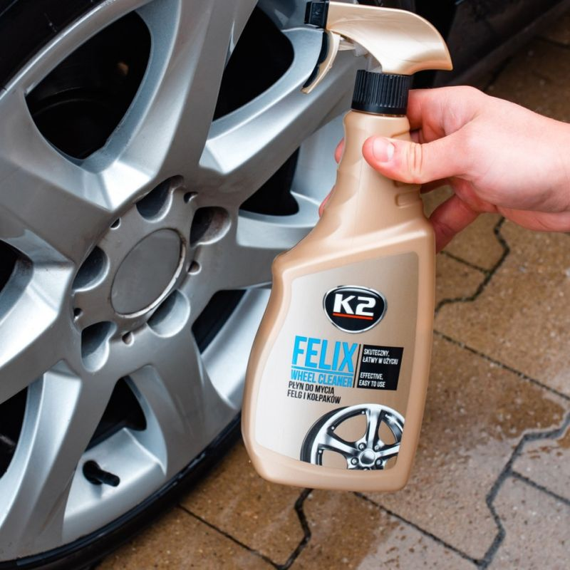 Очисник (засіб для миття) дисків та ковпаків автомобіля / K2 PERFECT FELIX 750ML ATOM K167M