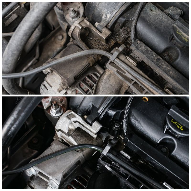 Очисник поверхні двигуна  / K2 PERFECT AKRA 750ML ATOM EK1171