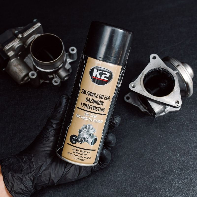 Засіб для очищення карбюр./ К2 PRO CARB, EGR ,TURBO AND INTAKE VALVE CLEANER 400ML W128