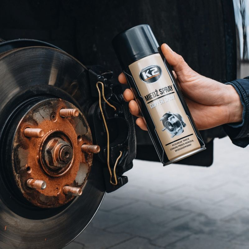 Засіб для змащення (мідна змазка) /K2 PRO COPPER SPRAY 400ML W122