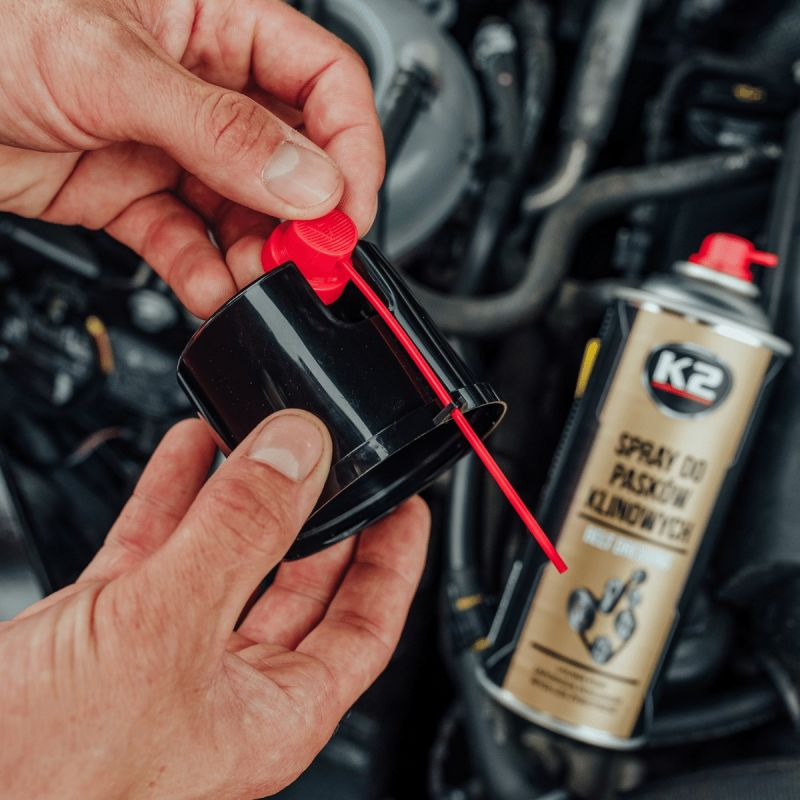 Засіб для змащення клинових ременів /K2  PRO BELT DRESSING 400ML W126