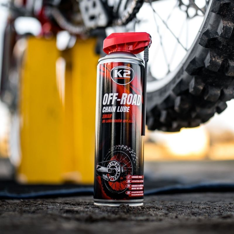 Засіб для змащення ланцюгів / K2 PRO OFF ROAD CHAIN LUBE 500ML