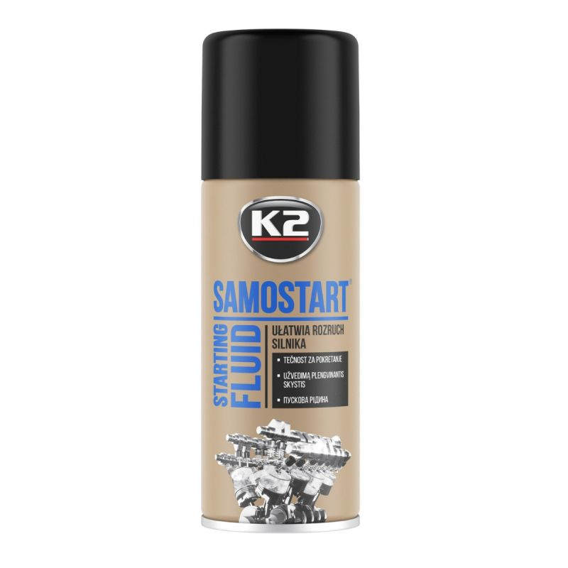 Засіб для полегшення запуску двигуна / K2 TURBO SAMOSTART 400ML AERO T440