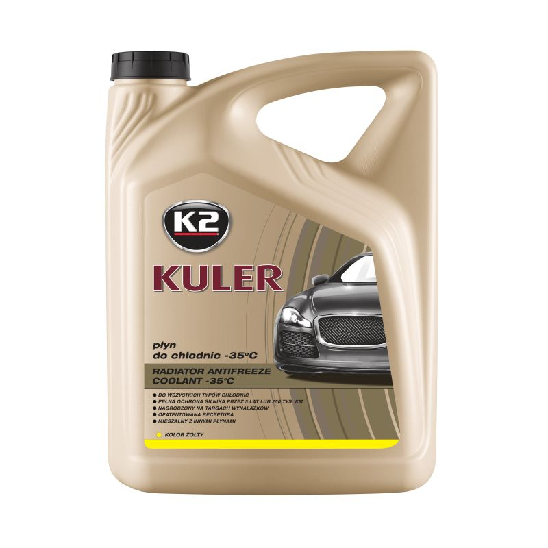Антифриз (жовтий) / K2 TURBO KULER -35C 5L YELLOW