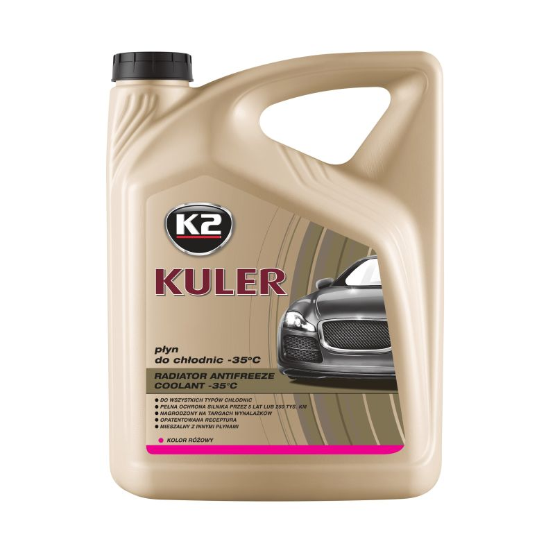 Антифриз (рожевий) / K2 TURBO KULER -35C 5L PINK G13