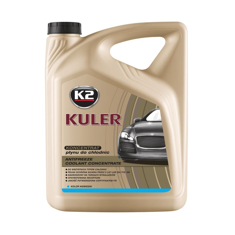 Антифриз концентрат (блакитний) / K2 TURBO KULER CONCENTRATE 5L BLUE G11