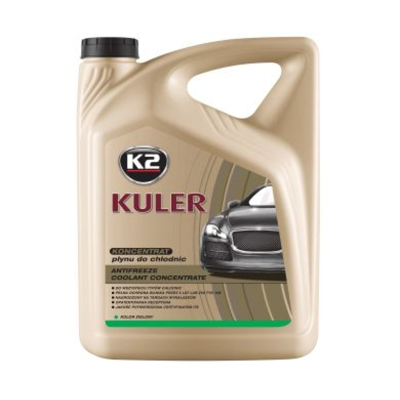 Антифриз концентрат (зелений) / K2 TURBO KULER CONCENTRATE 5L GREEN
