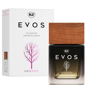 Автомобільний ароматизатор (освіжувач) повітря "єдиноріг"/K2 EVOS UNICORN 50ML