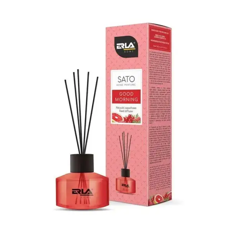 Аромадифузор з паличками "добрий ранок" / ERLA HOME SATO HOME PERFUME GOOD MORNING 50ML