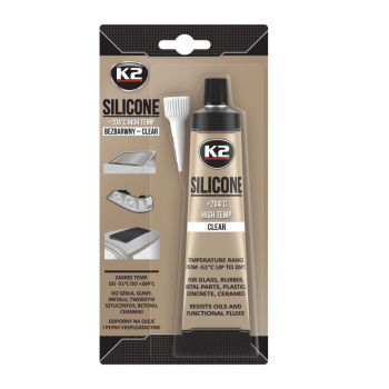 K2 SIL CLEAR 85g Силікон герметик (безбарвний) B255