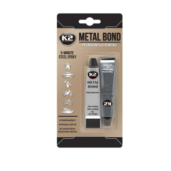 Епоксидний двокомпонентний клей /K2 BOND METAL BOND 56,7G B116