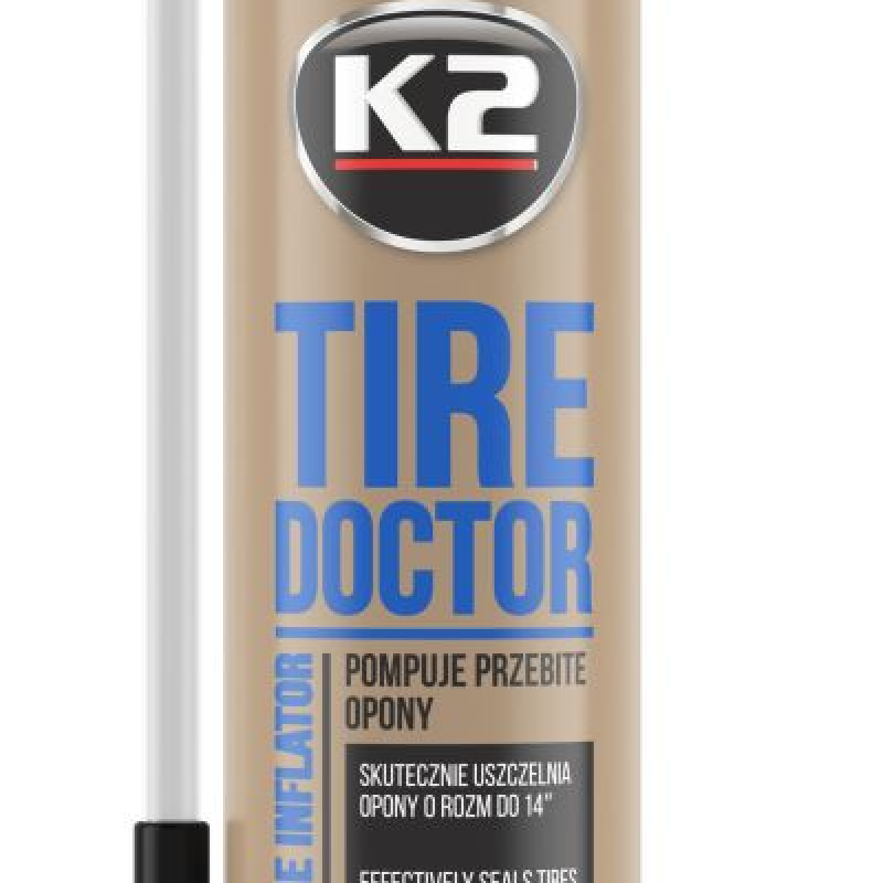 Засіб для аварійної герметизації (вулканізації)шин /K2 BOND TIRE DOKTOR 400ML B310