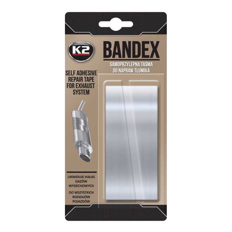 Стрічка для ремонту глушника  / K2 BOND BANDEX 100СМ B305