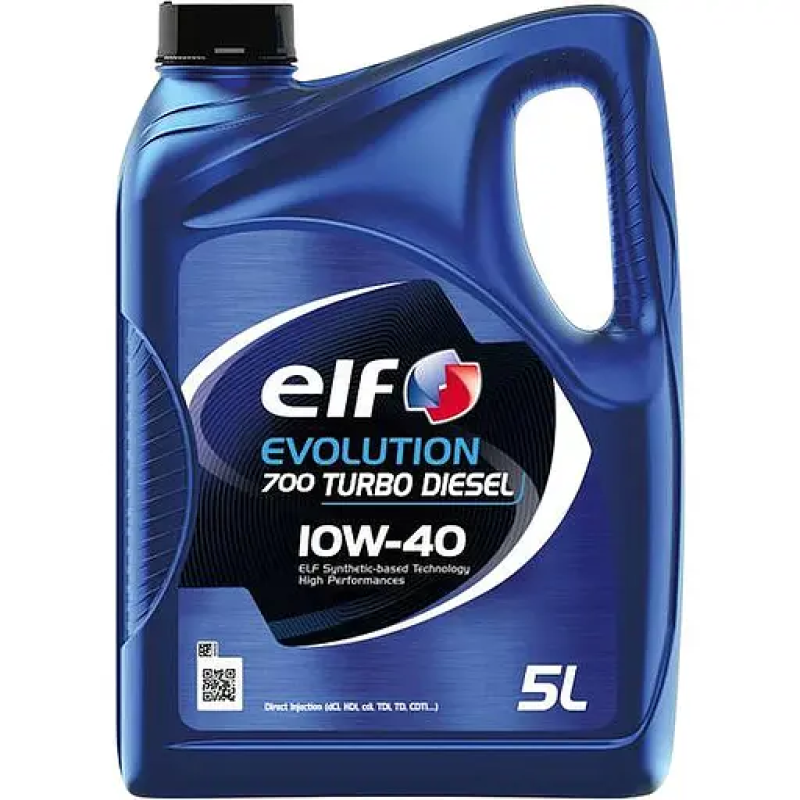 Олива моторна ELF 10w-40 Evolution 700 Turbo Diesel 5л