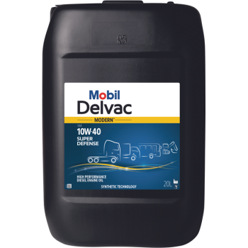 Олива моторна MOBIL DELVAC MODERN 10W40 Super Defense /20л