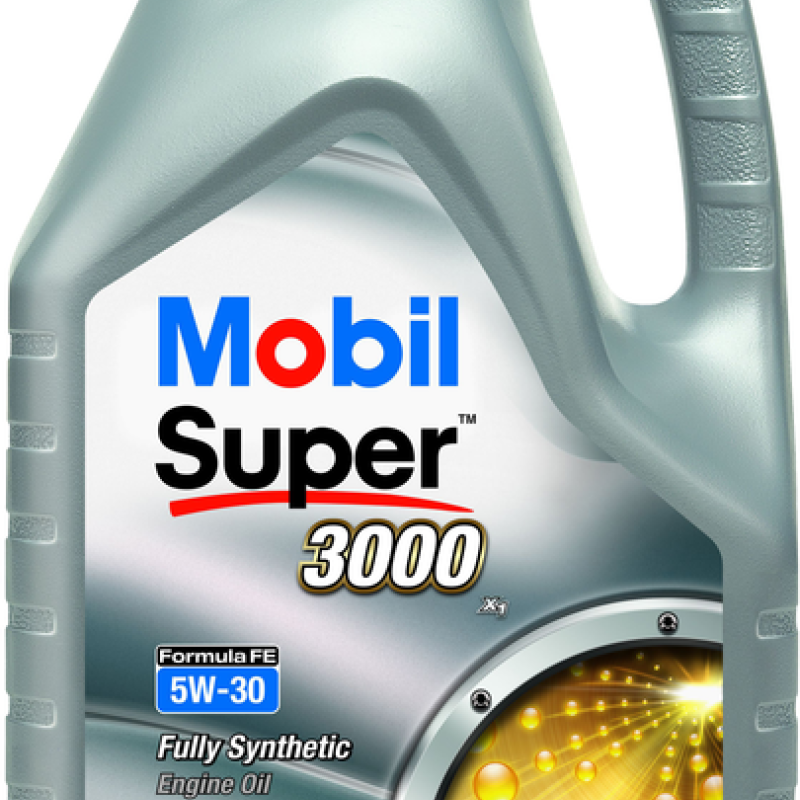 Олива моторна MOBIL SUPER 3000 X1 FORMULA-FE 5W30 EU (сіра) 5л (4шт уп)