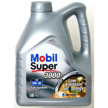 Олива моторна MOBIL SUPER 3000 XE 5W30 4 л
