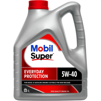 Олива моторна MOBIL SUPER Everyday Protection 5W40/4л