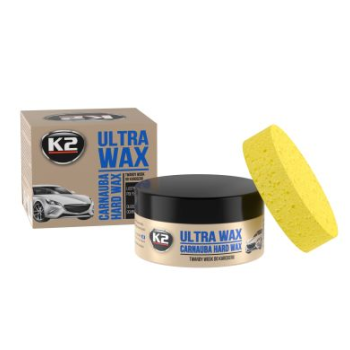 Воскова паста з губкою / K2 PERFECT ULTRA WAX 250G K073