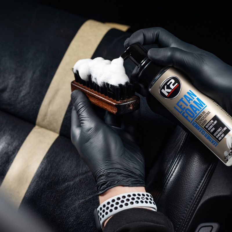 Пінка для глибокого очищення шкіряної оббивки автомобіля/K2 LETAN FOAM 200ML