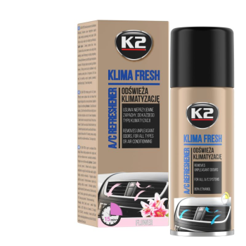 K2 KLIMA FRESH Flower 150ml Освіжувач системи автокондиціонера квіти (аерозоль) K222FL