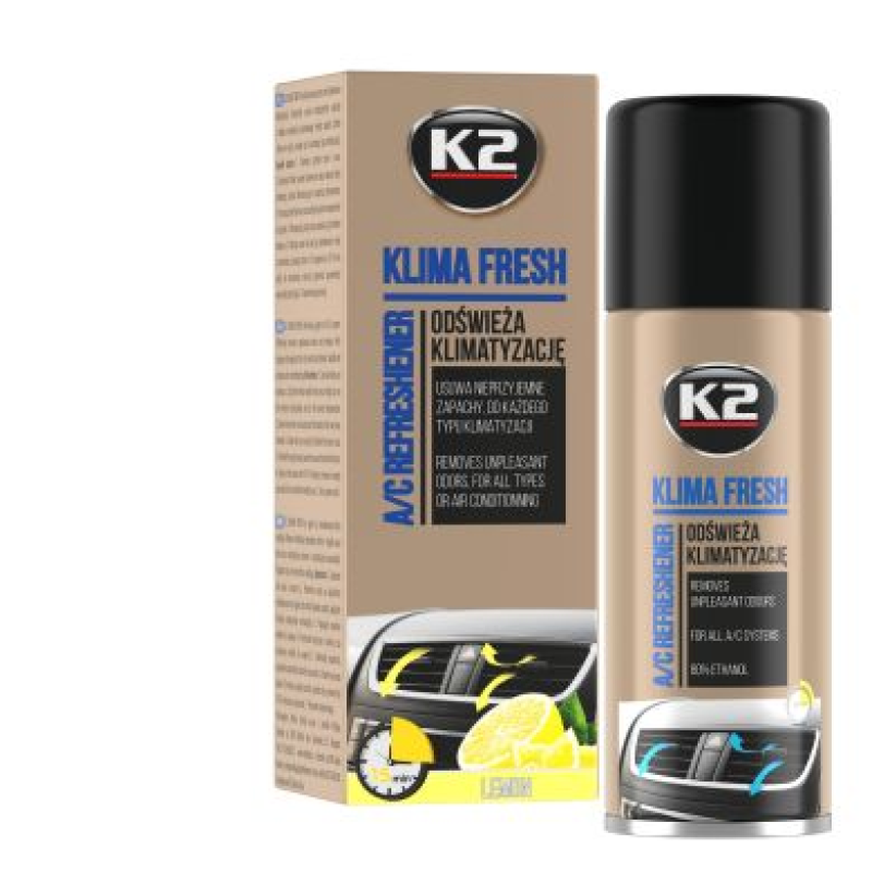 Ароматизатор (освіжувач) системи кондиціонування / K2 PERFECT KLIMA FRESH 150ML K222